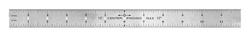 12" Flex Center Finding Stainless Steel Rule 12" Flex Center Finding Stainless Steel Rule